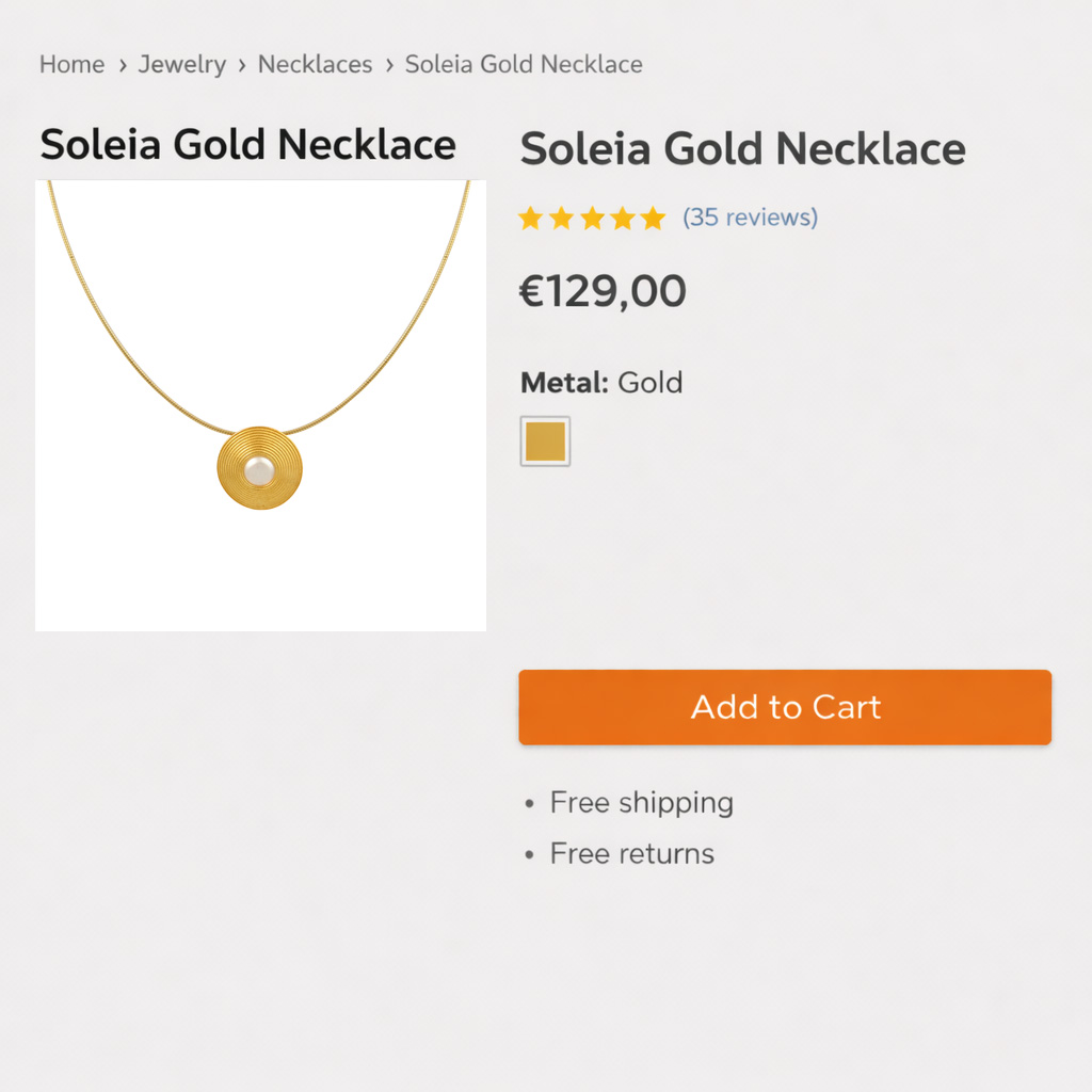 Product page